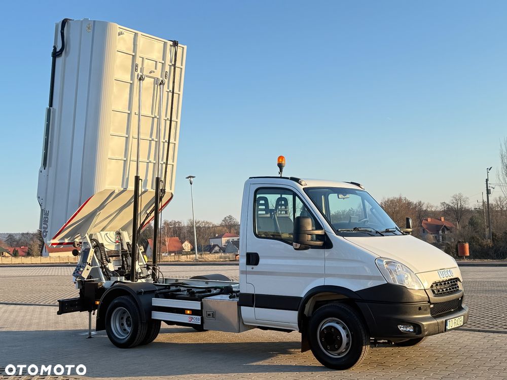 Iveco DAILY 72-180 180KM * Śmieciarka QUBE *Wywrotka / Zgniatarka/Idealny Stan !!! - 2