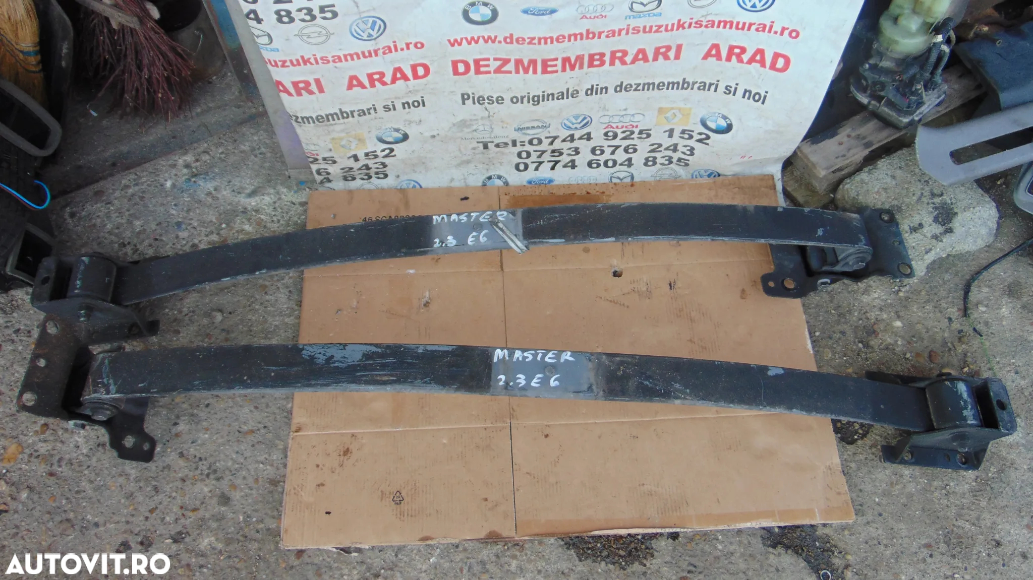 Arcuri Spate renault master 2011-2023 Opel Movano arc spate cu o foaie dezmembrez - 2