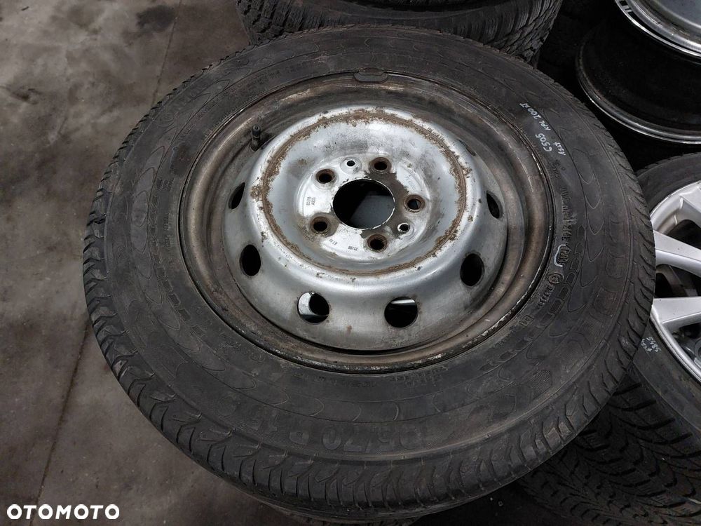 KOŁO FELGA OPONA ZAPAS 5x118 6Jx15 FI71,1 195/70R15C FIAT DUCATO III - 1