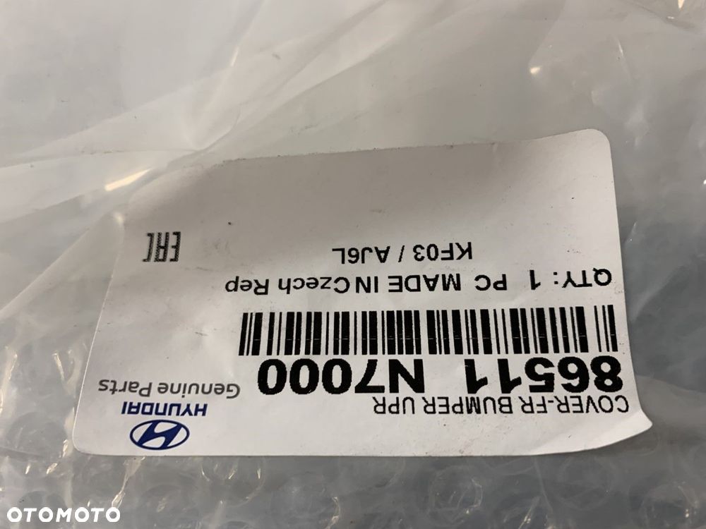 FABRYCZNIE NOWY ORYGINALNY ZDERZAK PRZEDNI PRZÓD HYUNDAI TUCSON IV 4 NX4e 20-26 86511N7000 BEZ PDC - 5