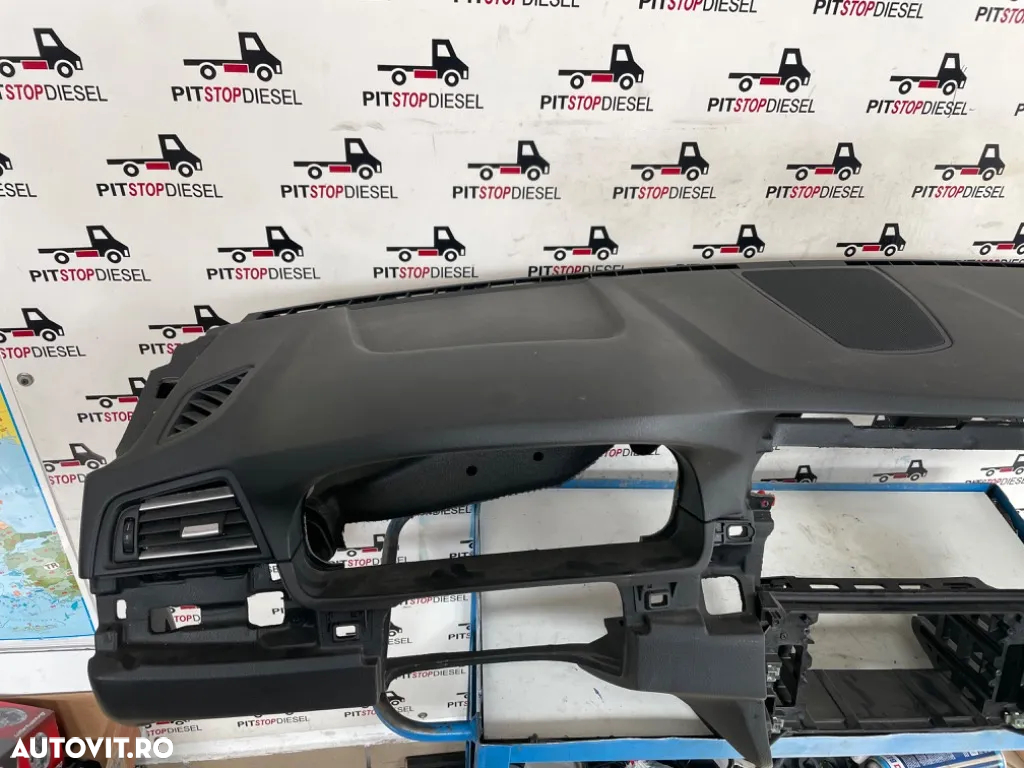Kit airbag plansa bord Bmw F10 F11 facelift 2013 2014 2015 2016 520d 530d - 6