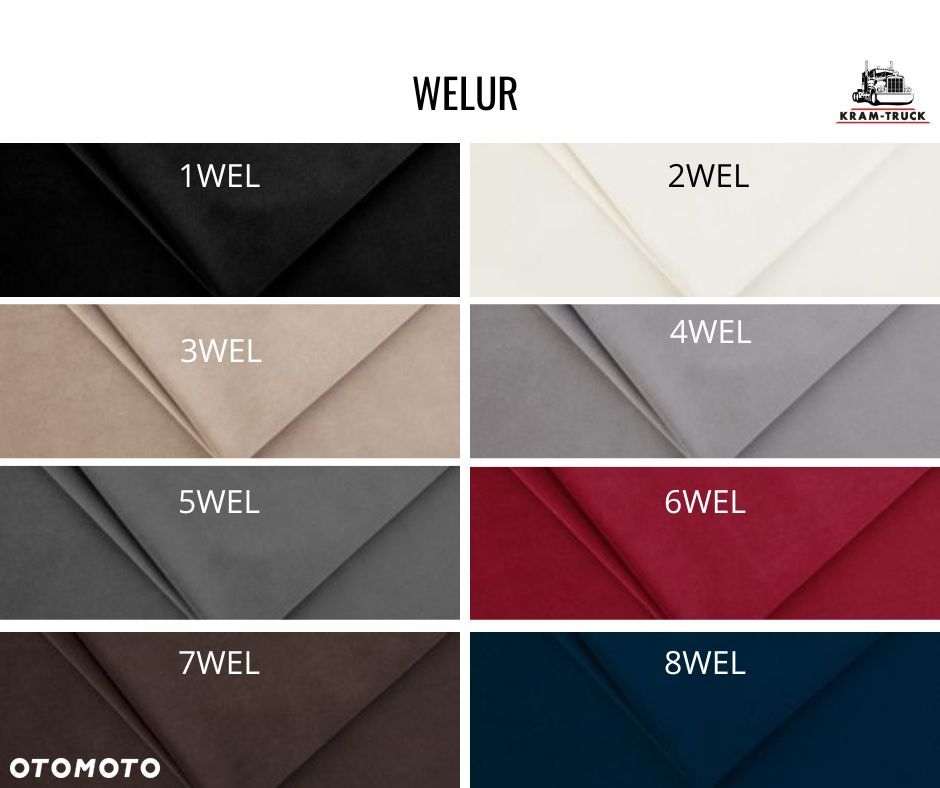 Pokrowce welurowe siedzeń Scania R S P G - 3