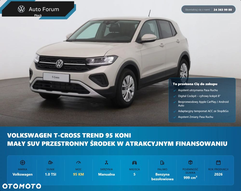 Volkswagen T-Cross 1.0 TSI Trend - 1