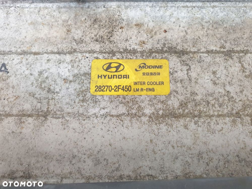 sportage iii hyundai ix35 2.0 crdi d4ha chŁodnica intercooler 28270-2f450 - 3