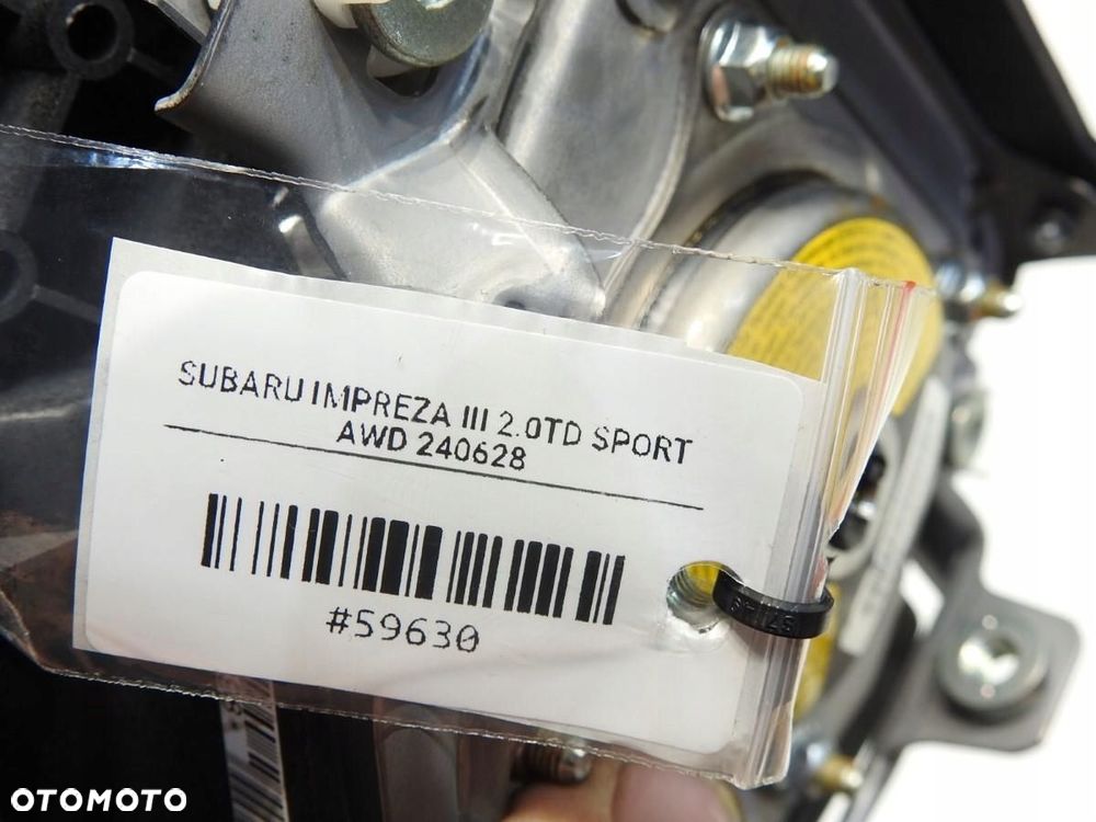 PODUSZKA AIRBAG KIEROWCY SUBARU IMPREZA III GH - 4