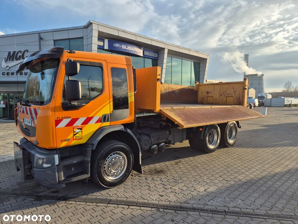 Renault PREMIUM DXI LANDER D 370 / 6X4 / WYWROTKA TYŁ / HYVA / HYDROBURTA Z BOKU / CZOŁOWNICA / NISKI PRZEBIEG / BEZWYPADKOWY / 6X4 / EURO 4 - 3