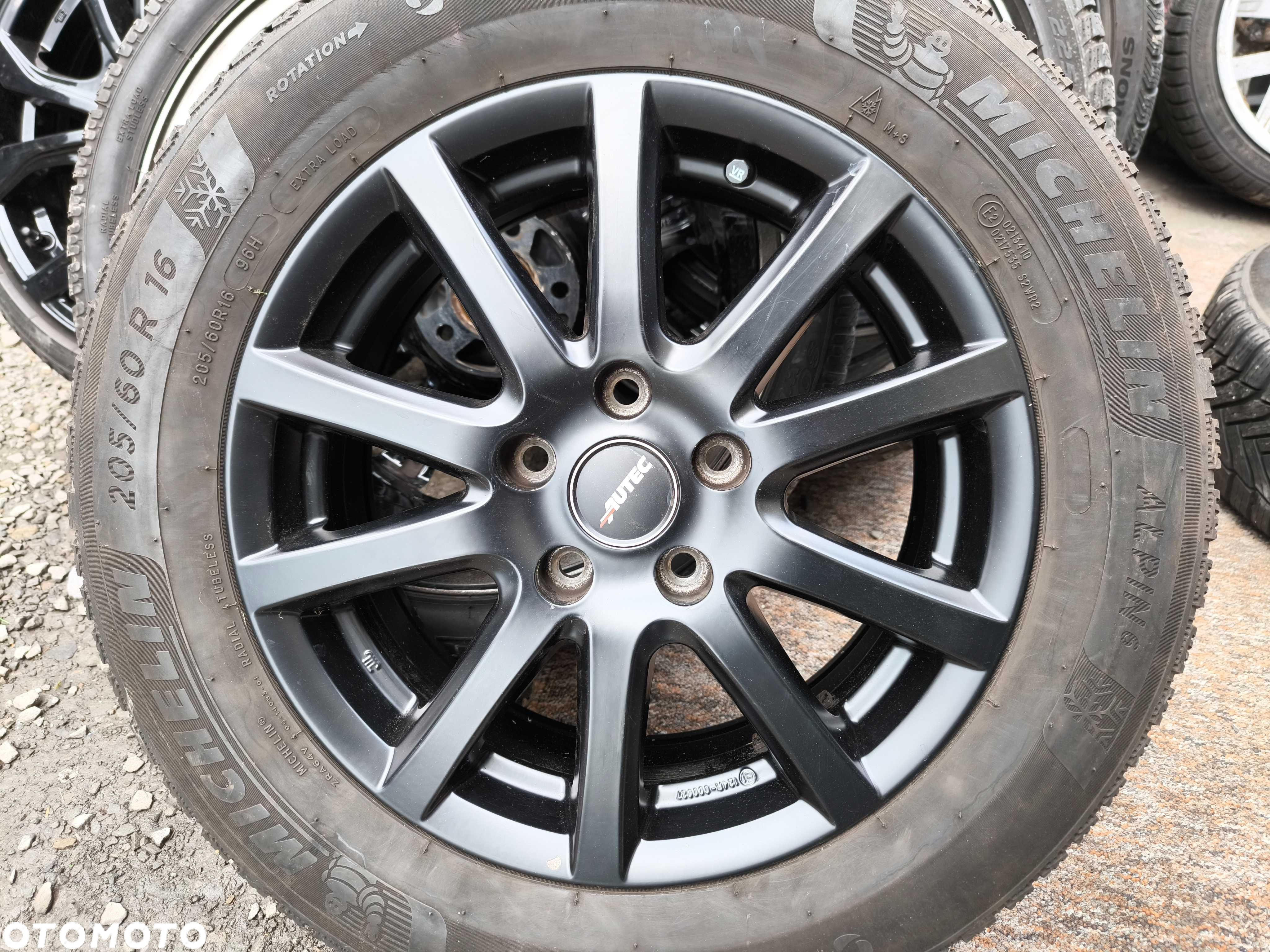 Koła VW Caddy Passat Golf Audi Skoda Seat 16" 5x112 ET43 Opony 205/60 - 3