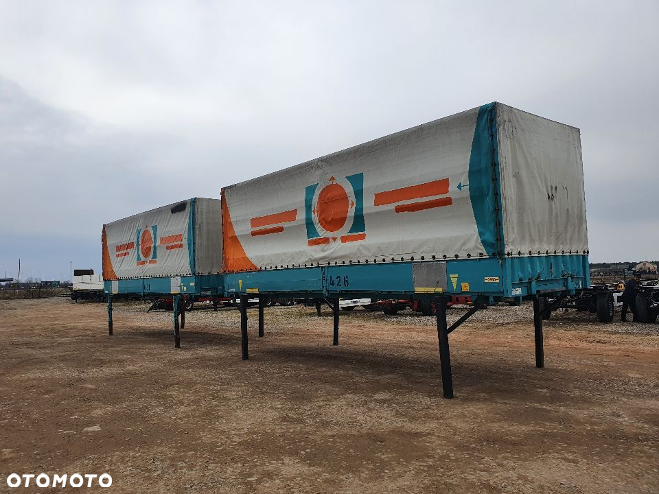 Krone 6xKRONE SKRZYNIA BDF 7.45m BURTOWO PLANDEKA ZABUDOWA ST.BDB MOŻLIWOŚĆ TRANSPORTU - 2