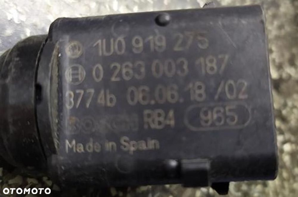 CZUJNIK  PARKOWANIA VW AUDI SEAT SKODA 1U0919275 - 4