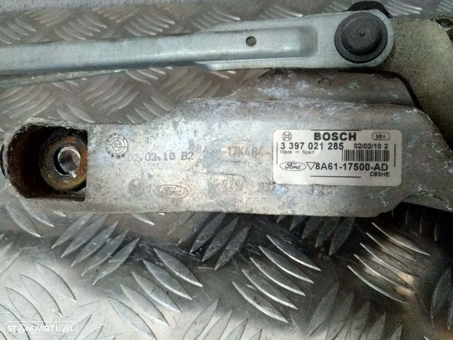 Motor Limpa Vidros Estrutura Ford Fiesta MK6 2009 a 2017 - 3