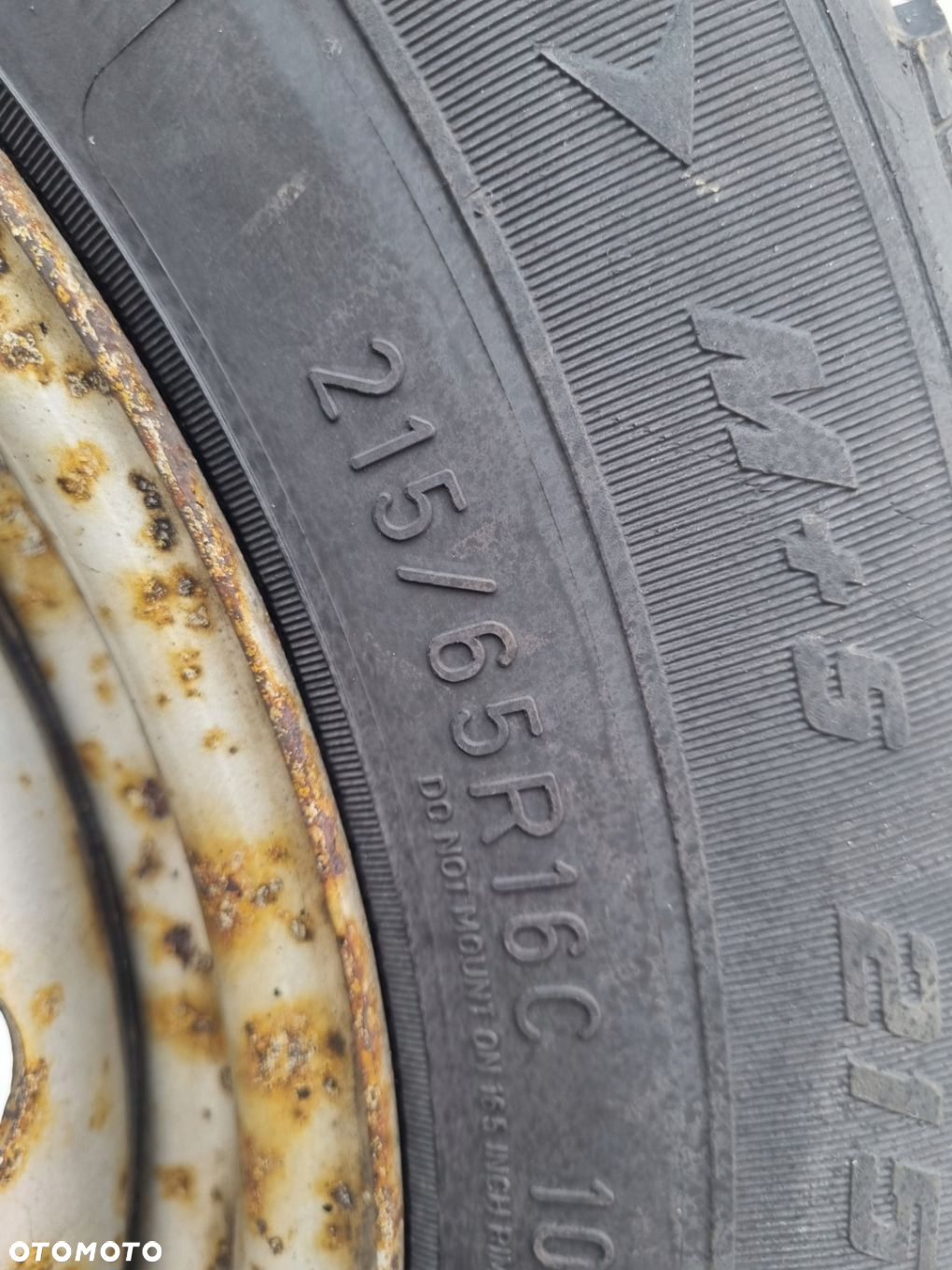 VW Transporter T5 T6 KOŁO ZAPASOWE Zapas felga 215/65 R16C 5x120 7H0601027D - 5