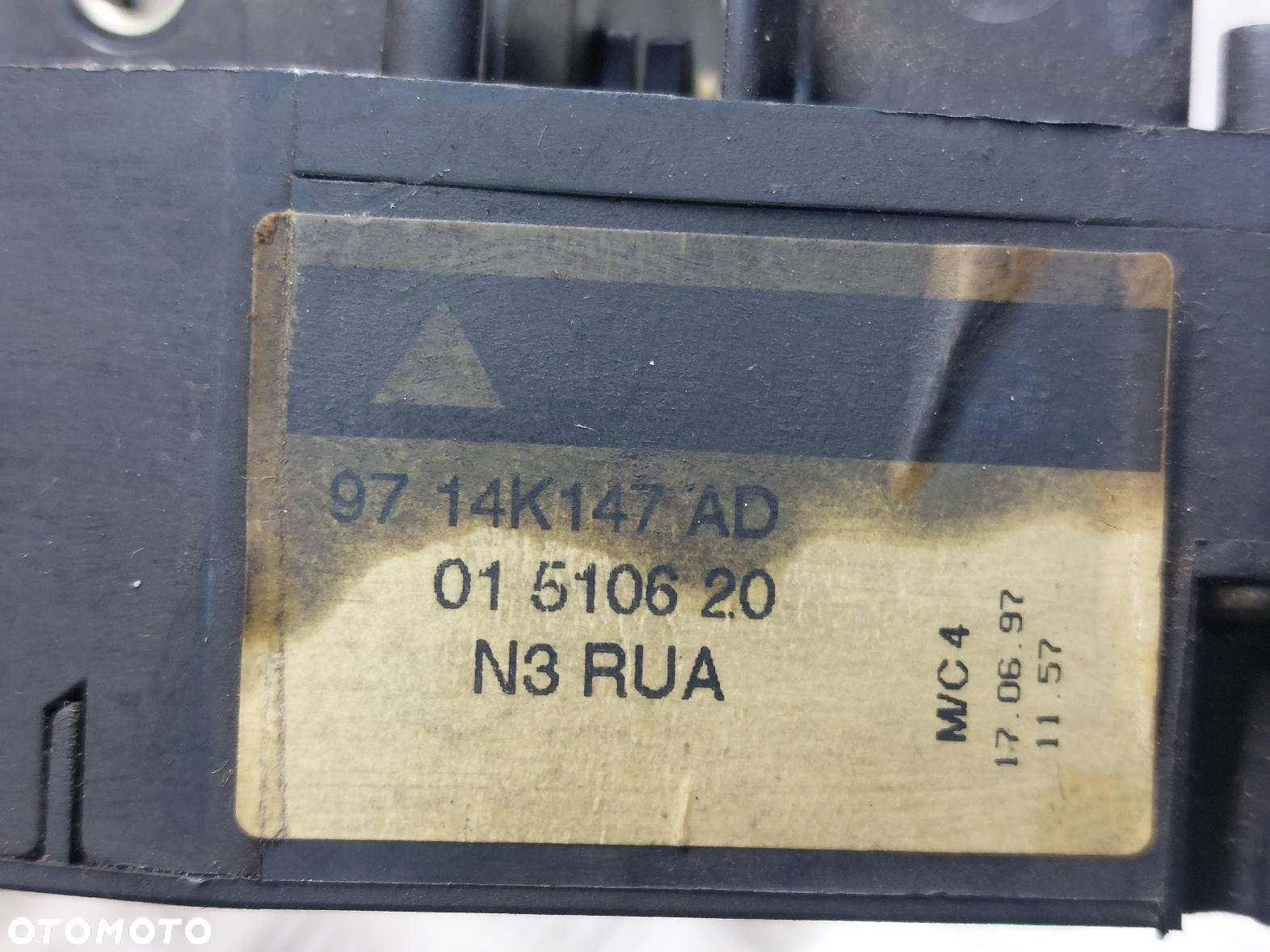 MANETKA PRZEŁĄCZNIK ZESPOLONY FORD KA MK1 9714K147AD - 5