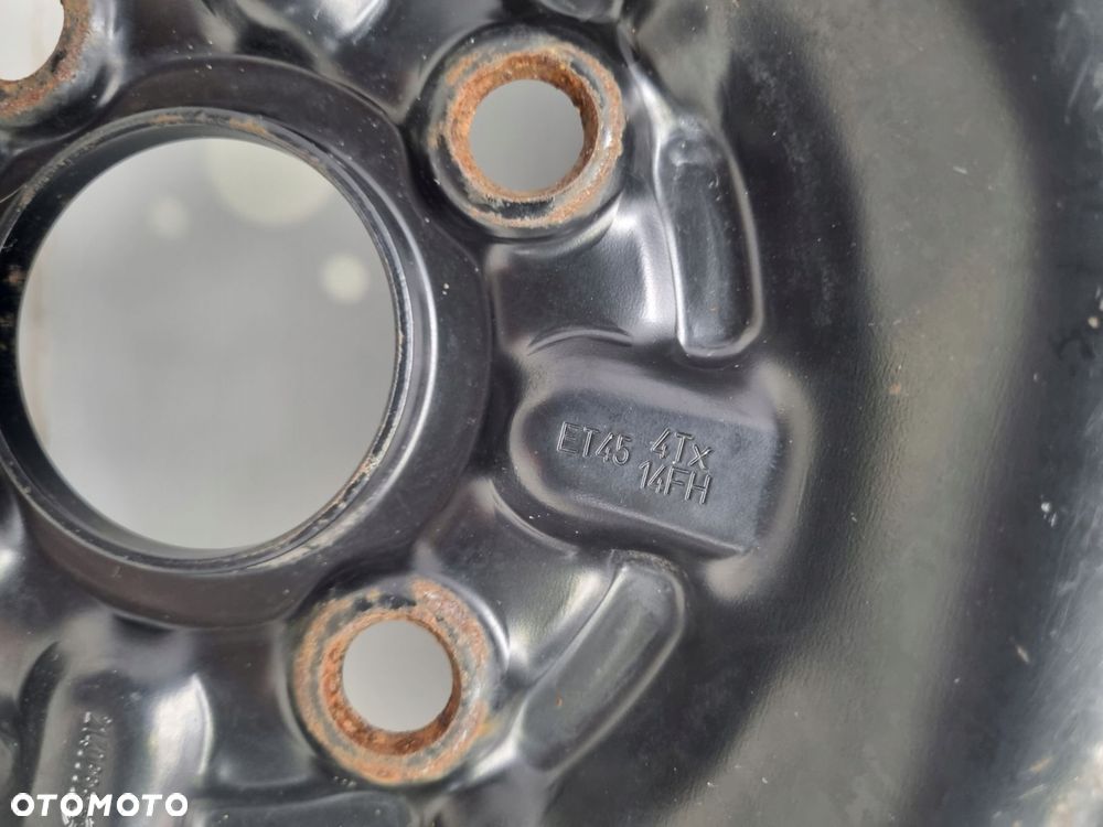 KOŁO DOJAZDOWE Toyota Yaris I dojazdówka 115/70 D14 R14 4x100 2140666 - 4