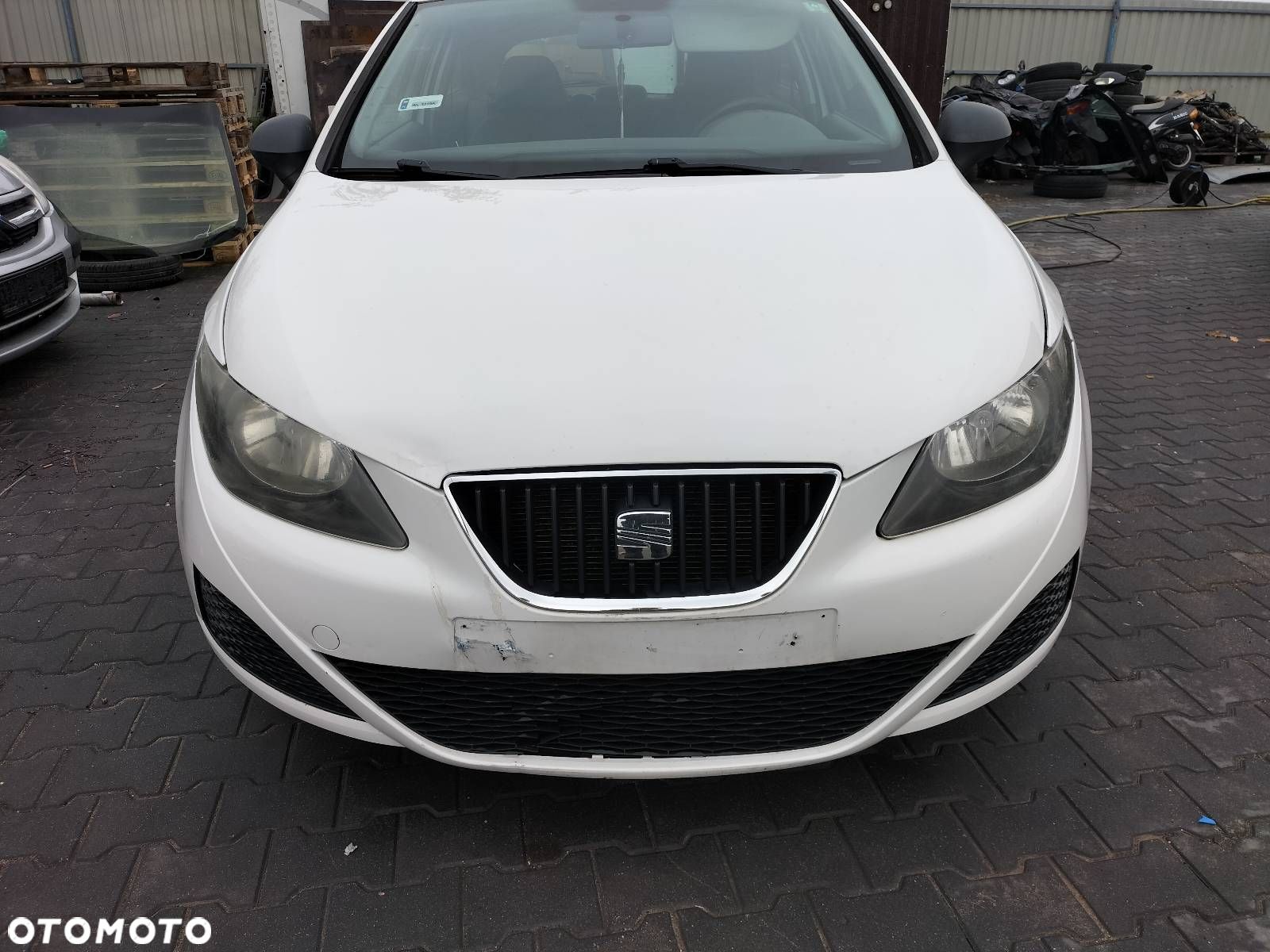 KOMPLETNY PRZÓD MASKA ZDERZAK BŁOTNIKI LAMPY SEAT IBIZA IV LB9A - 1