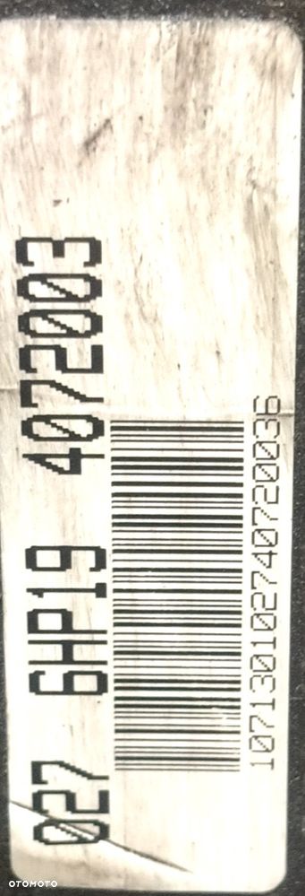 Skrzynia biegów automat automatyczna bmw e90 e91 320d e87 120d 163KM 6HP-19 ZFS 7543078 047KR - 6