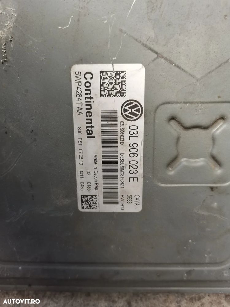 ECU Calculator Motor VW Polo /Skoda Octavia 1.6 tdi, 5WP42841AA, 03L906023E, 03L906023D - 2