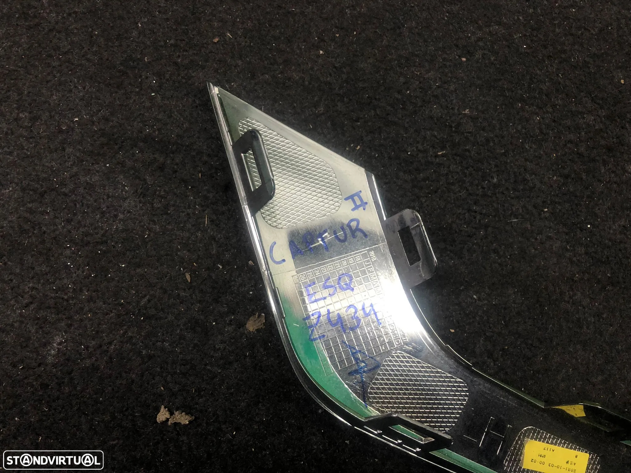 RENAULT CAPTUR II FRISO CROMADO PARA CHOQUES TRAS - Z434 - 8