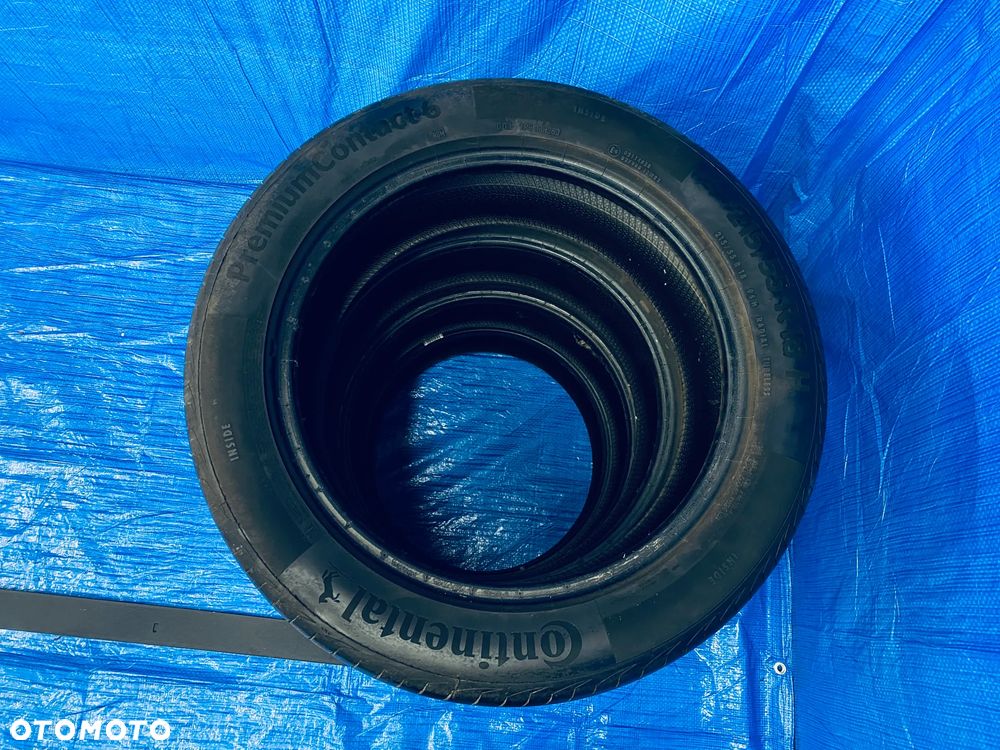 OPONA 18 OPONY LETNIE LATO KOMPLET OPON 4SZT CONTINENTAL PREMIUM CONTACT 6  215/55R18 95H BIEŻNIK 5,9MM  ROCZNIK 2022 - 7