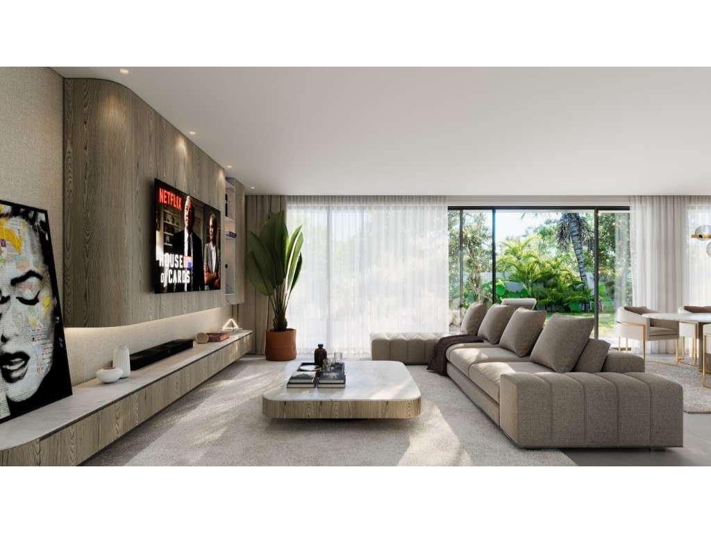 Moradia contemporânea com 5 quartos e piscina privada em Acochete - Grande imagem: 5/36