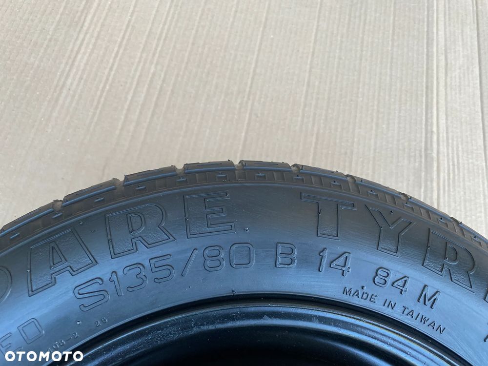 ORGINALNE Koło dojazdowe dojazdówka 14 Fiat 4x98 500  Panda +zestaw - 8