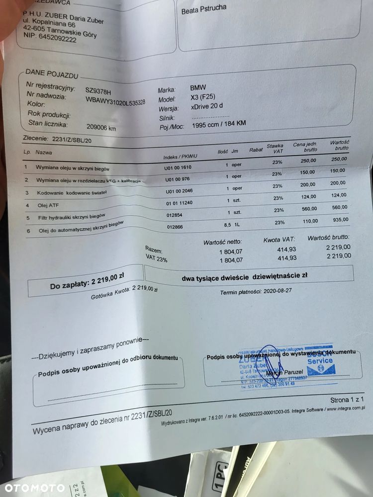 BMW X3 xDrive20d - 19