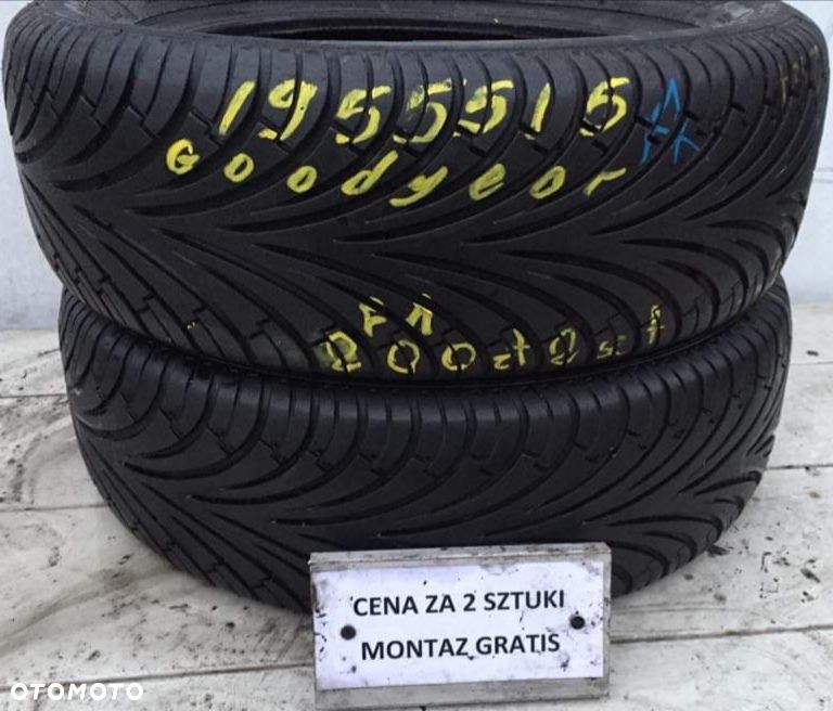 195/55/15 cena za 2 szt. letnie* Goodyear WA-wa centrum