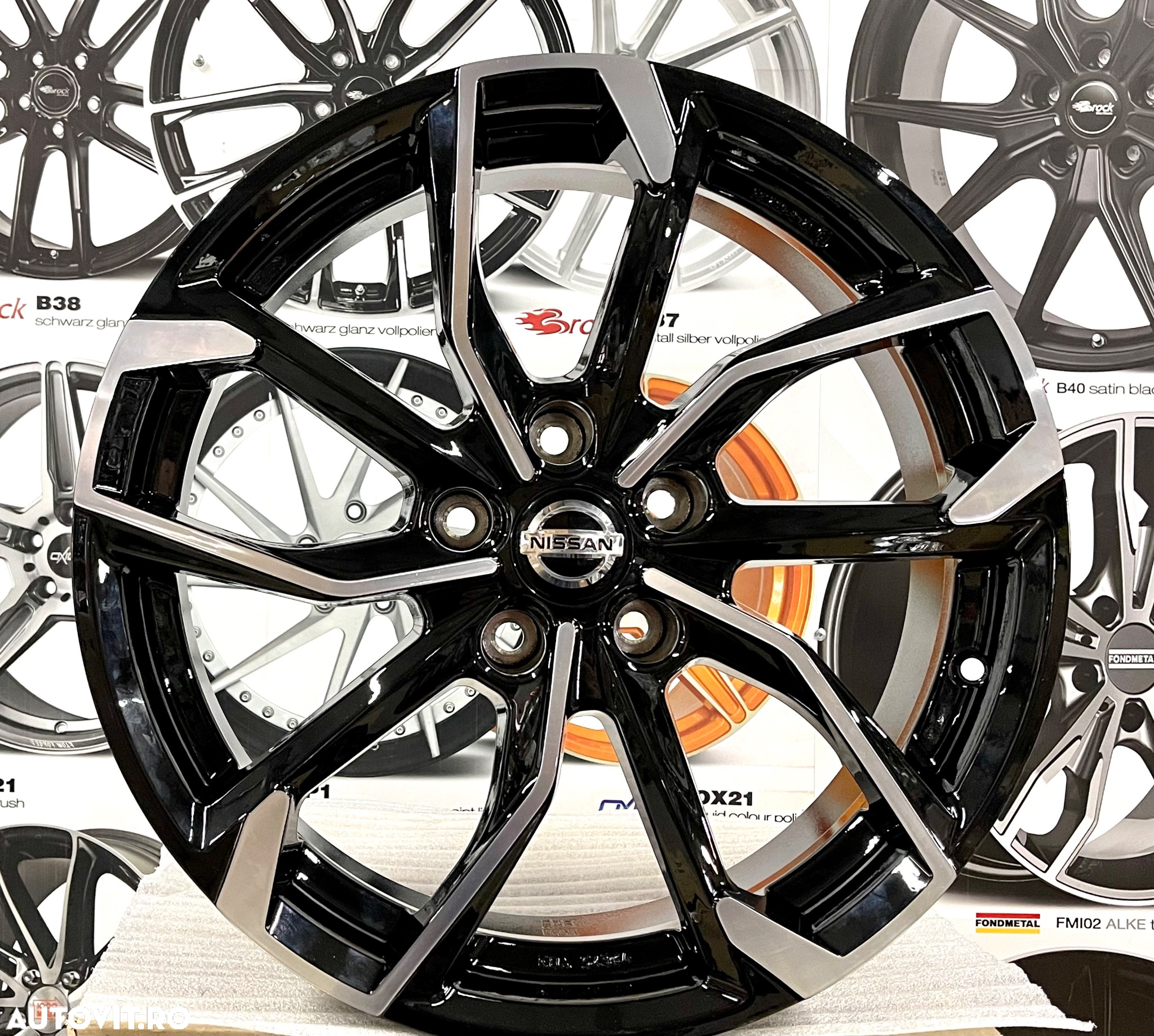 Jante Nissan Juke, Leaf, Pulsar, Murano, Qashqai, Xtrail, noi, 17 inch - 6