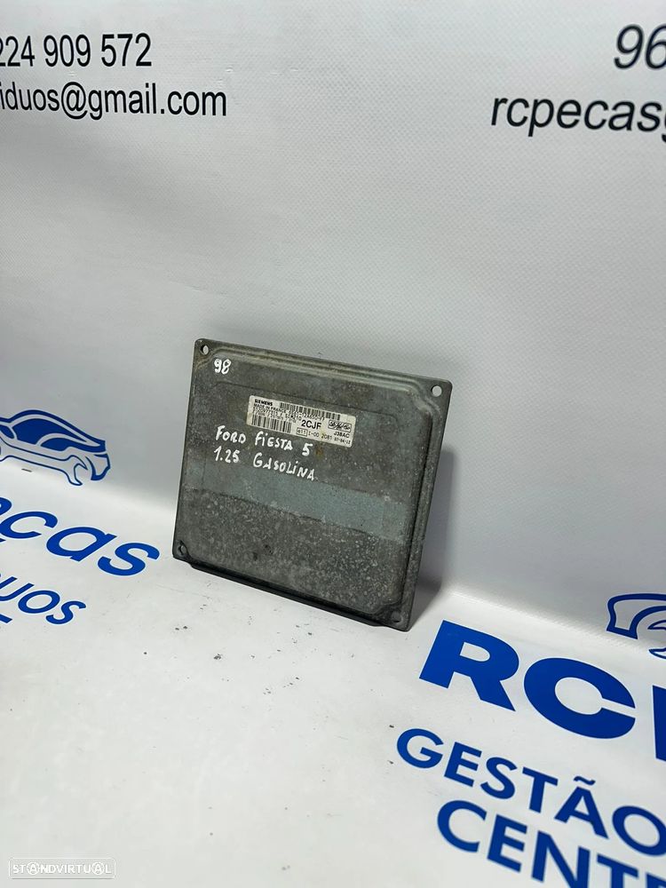 .Centralina Motor Siemens Ford Fiesta 1.25i 16v 6S6112A650FF S120977315 2002 - 2008 - 6