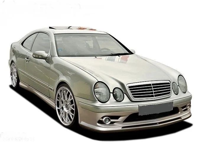 MERCEDES CLK W208 AMG ZESTAW OSPOILEROWANIA ZDERZAKI - 3