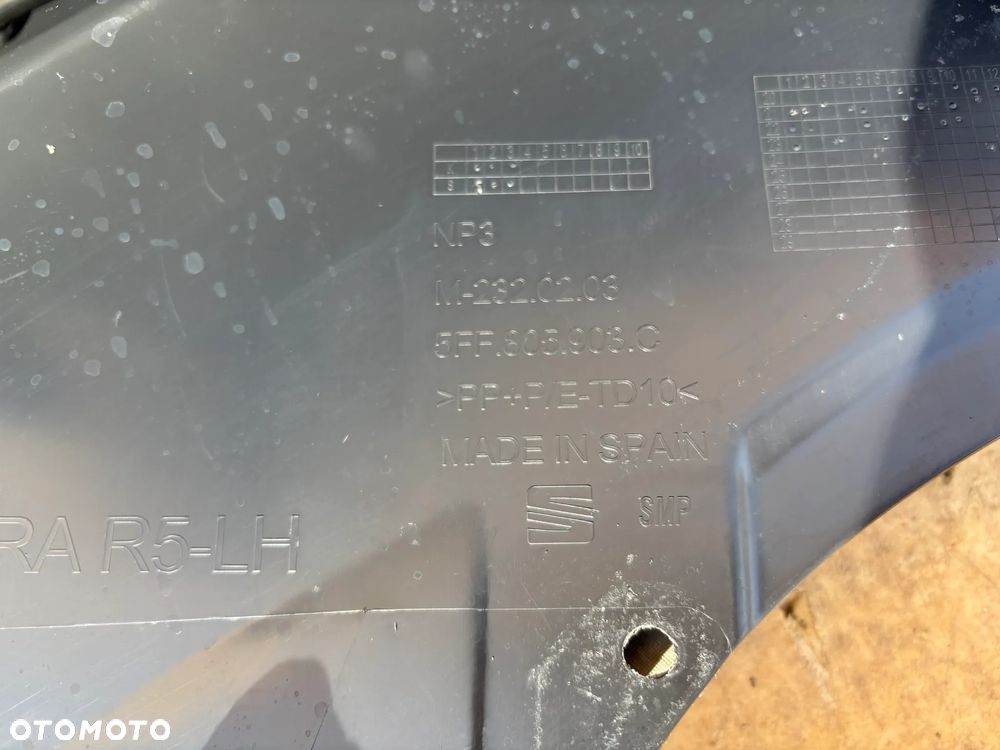 Dokładka Zderzaka Przednia Lewa Oryginalna Carbon Karbon Seat Cupra Formentor 5FF853665K/L 5FF805903C Hokej Kratka Zderzaka Przód Lewy - 10