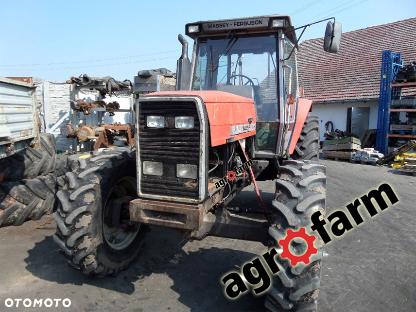 Massey Ferguson 3610 3630 silnik skrzynia most kabina zwolnica oś - 2