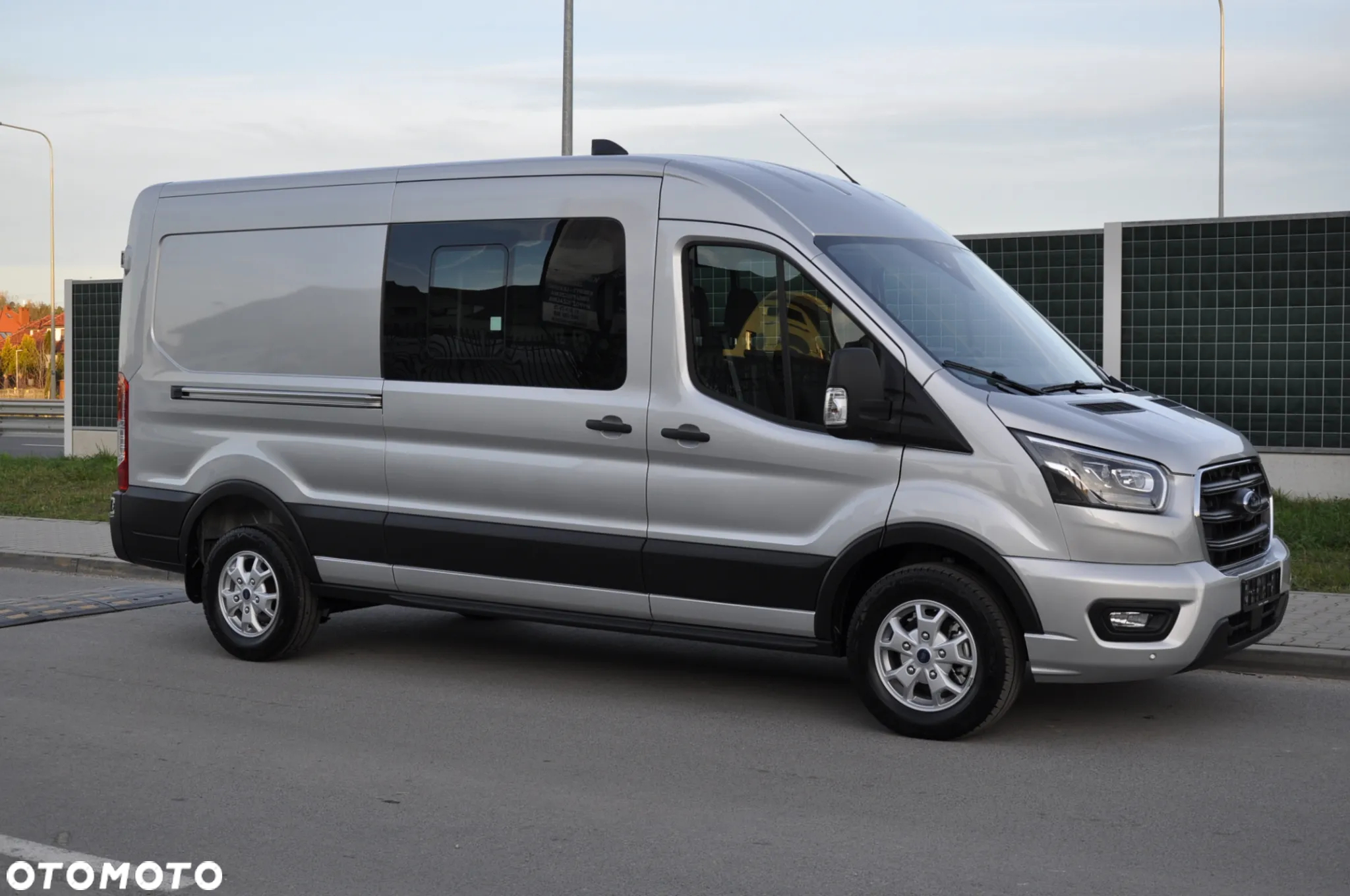 Ford TRANSIT DCIV MCA 2.0 New EcoBlue 170 KM A6 FWD Limited Brygadowy 6 osobowy 350 L3H2 Fabrycznie Nowy Dostępny od Ręki!!! - 13