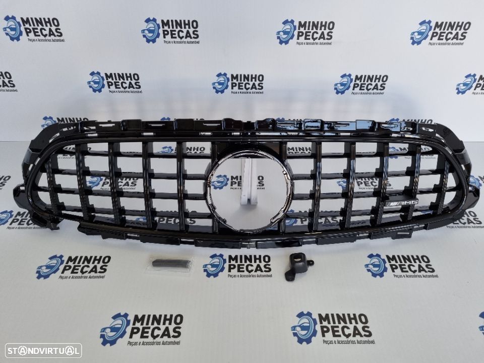 Grelha Mercedes Class E (W213) Facelift GTR Full Black - 2