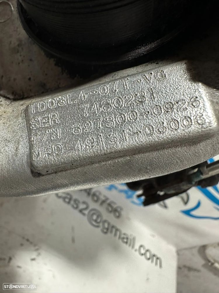 .Turbo Original IHI GM Opel TD03L4-07T-VG 49131-06006 Z17DTH 1.7 CDTi 100cv - 9