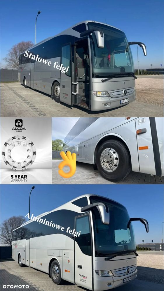 PROMOCJA / KOSZTY / GRUDZIEŃ !! / Felga ALCOA do AUTOBUS / 22,5 x 8,25 / ET 146 / Aluminiowe felgi / DB / - 5