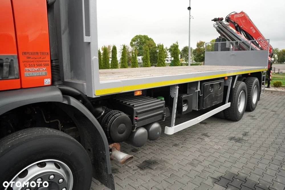 Renault KERAX LANDER 370 DXI / 6x4 / PLATFORMA - 7,1 M + HDS FASSI F 175 / MAX WYSÓW: 10,5 M / ROTATOR / STEROWANIE RADIOWE / - 17