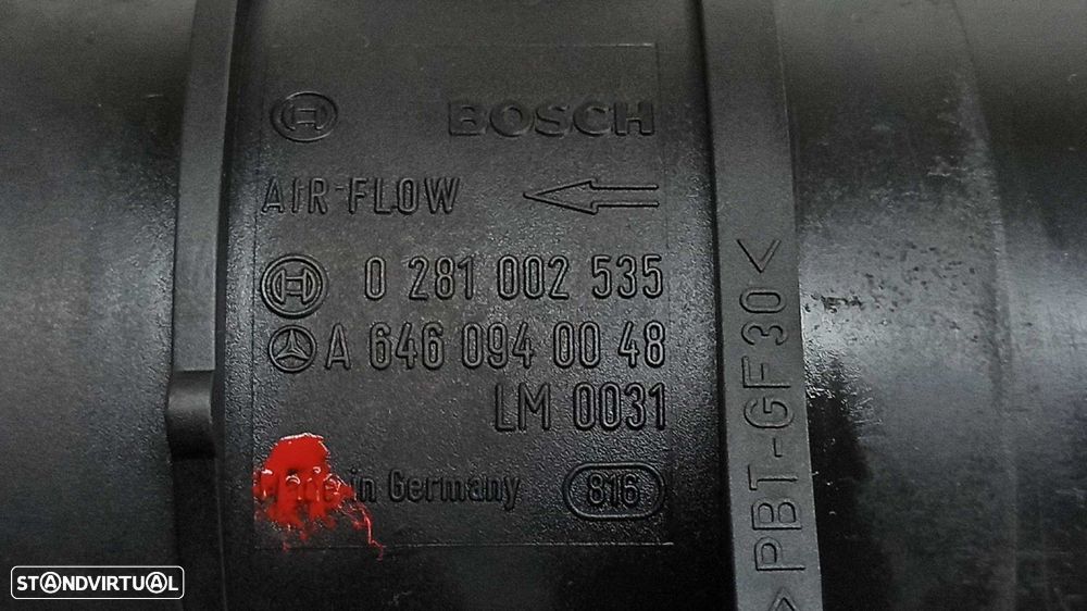 MEDIDOR DE MASSA DE AR MERCEDES CLASE E (W211) BERLINA E 320 CDI (211.026) - 5