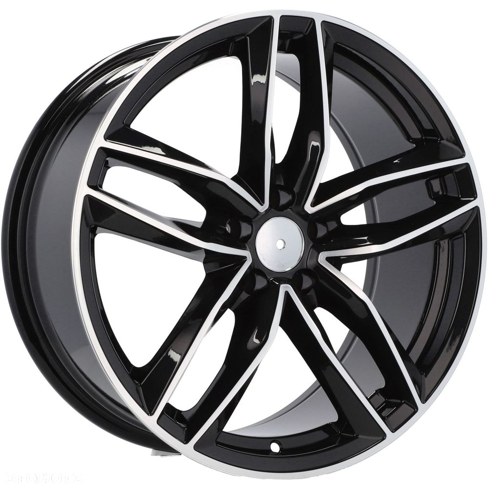 4x Felgi 17 m.in. do AUDI A3 Allstreet 8Y 8P 8V A4 B6 B7 B8 B9 A6 C6 C7 C8 Q2 Q3 Q5 - BK690 - 3
