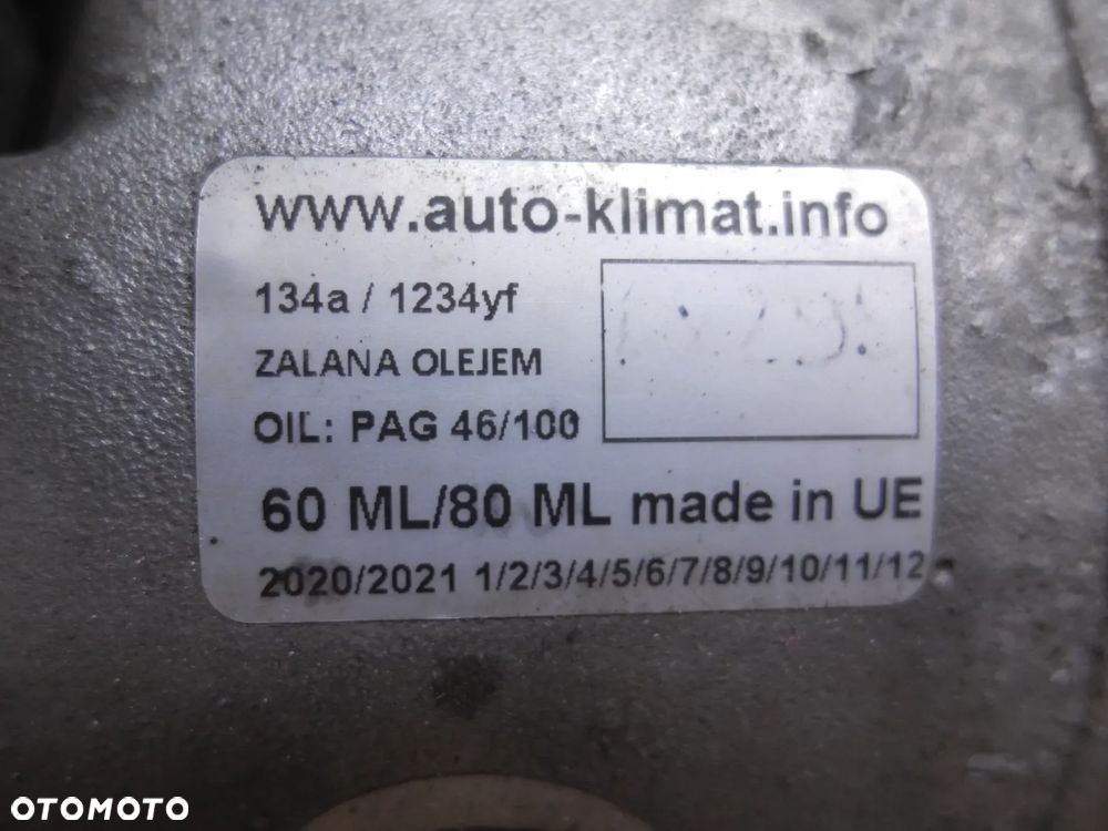 KOMPRESOR SPRĘŻARKA KLIMATYZACJI RENAULT SCENIC II MEGANE 1.6 1.4 16V 1.5DCI 8200050141 - 4