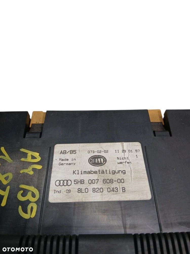 panel sterowania klimatyzacją audi a4 b5 8l0820043b a4 b5 - 3