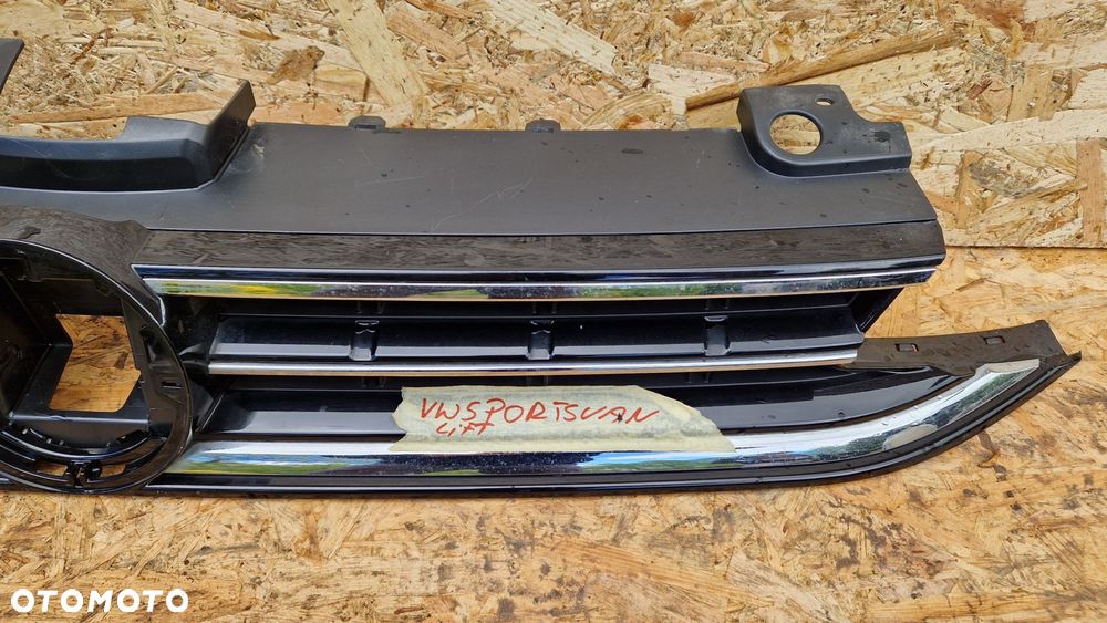 VW SPORTSVAN ATRAPA GRILL ZDERZAKA PRZÓD 510853651 - 9