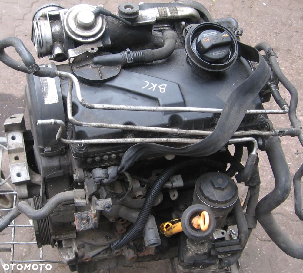 BKC silnik motor słupek 1.9 TDI GOLF V AUDI A3 8P LEON TOLEDO - 4