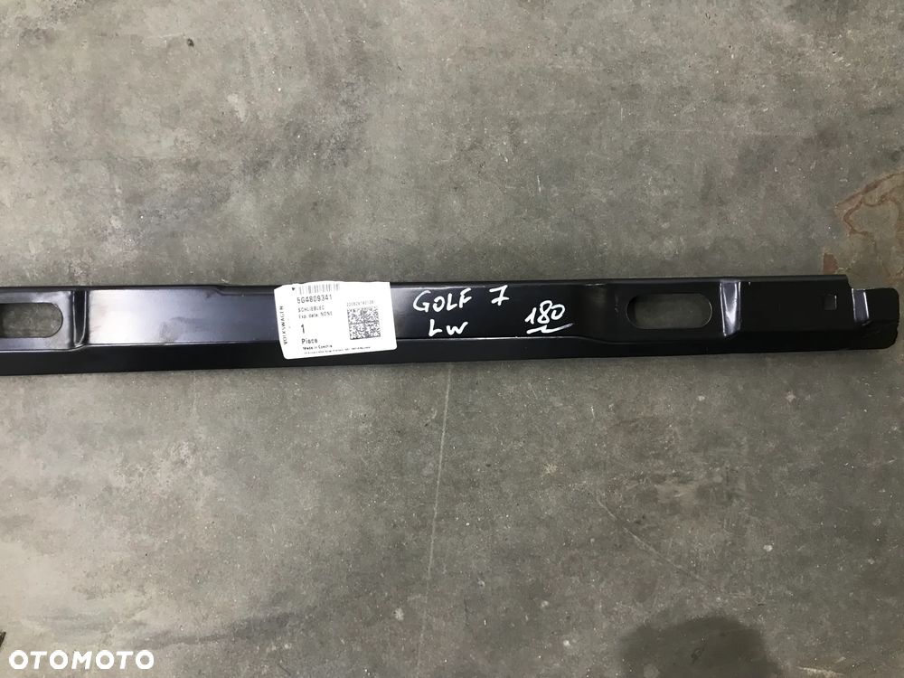 Nakładka progu VW golf 7 VII lewa listwa wewnętrzna NOWA ORYGINALNA 5g4809341 - 5