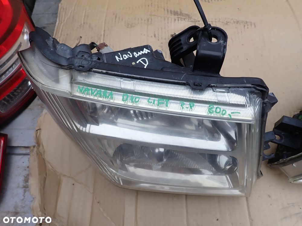 NISSAN NAVARA D40 LIFT LAMPY PRZÓD LEWA PRAWA - 2