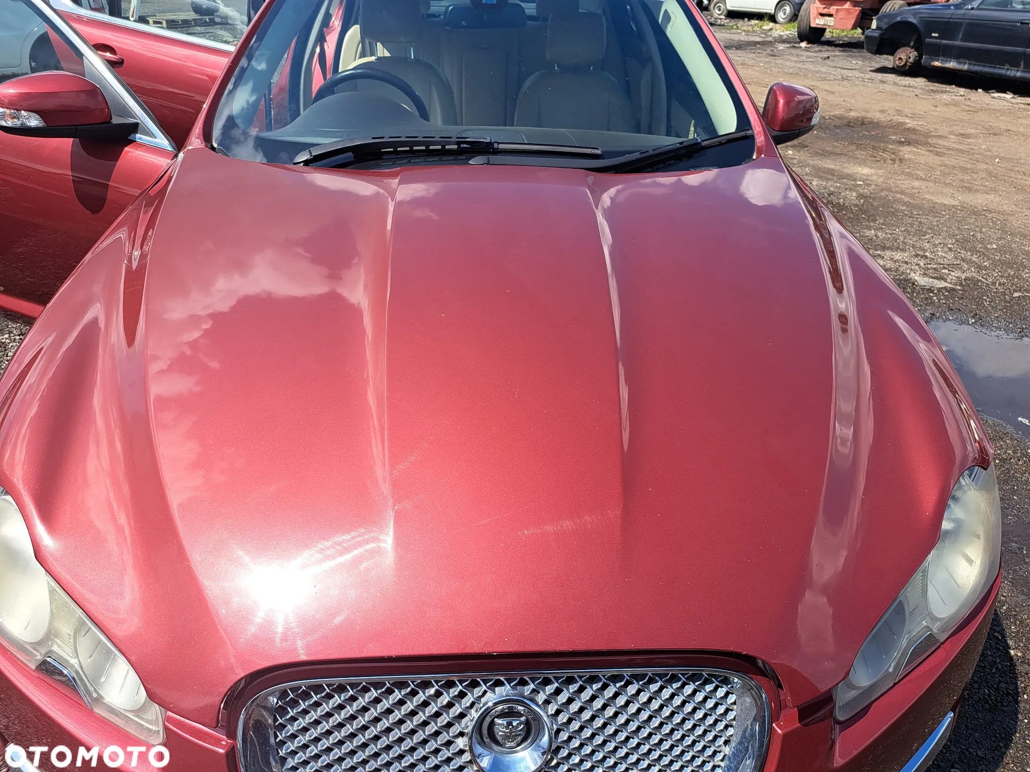 MASKA POKRYWA SILNIKA JAGUAR XF I CHB - 4