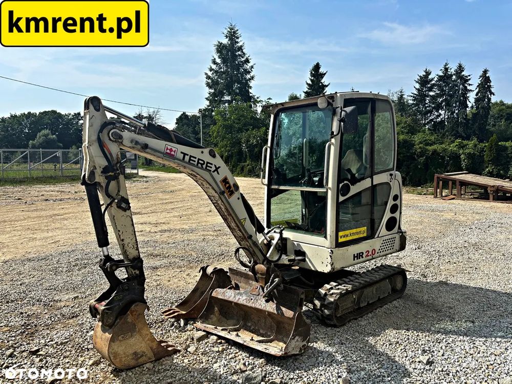 Terex HR 2.0 MINI-KOPARKA 2006R | JCB 8015, 8016, 8018, YANMAR SV 15, CAT 302.5, Kubota KX61-3, Takeuchi TB216, Wacker Neuson EZ17 - 11