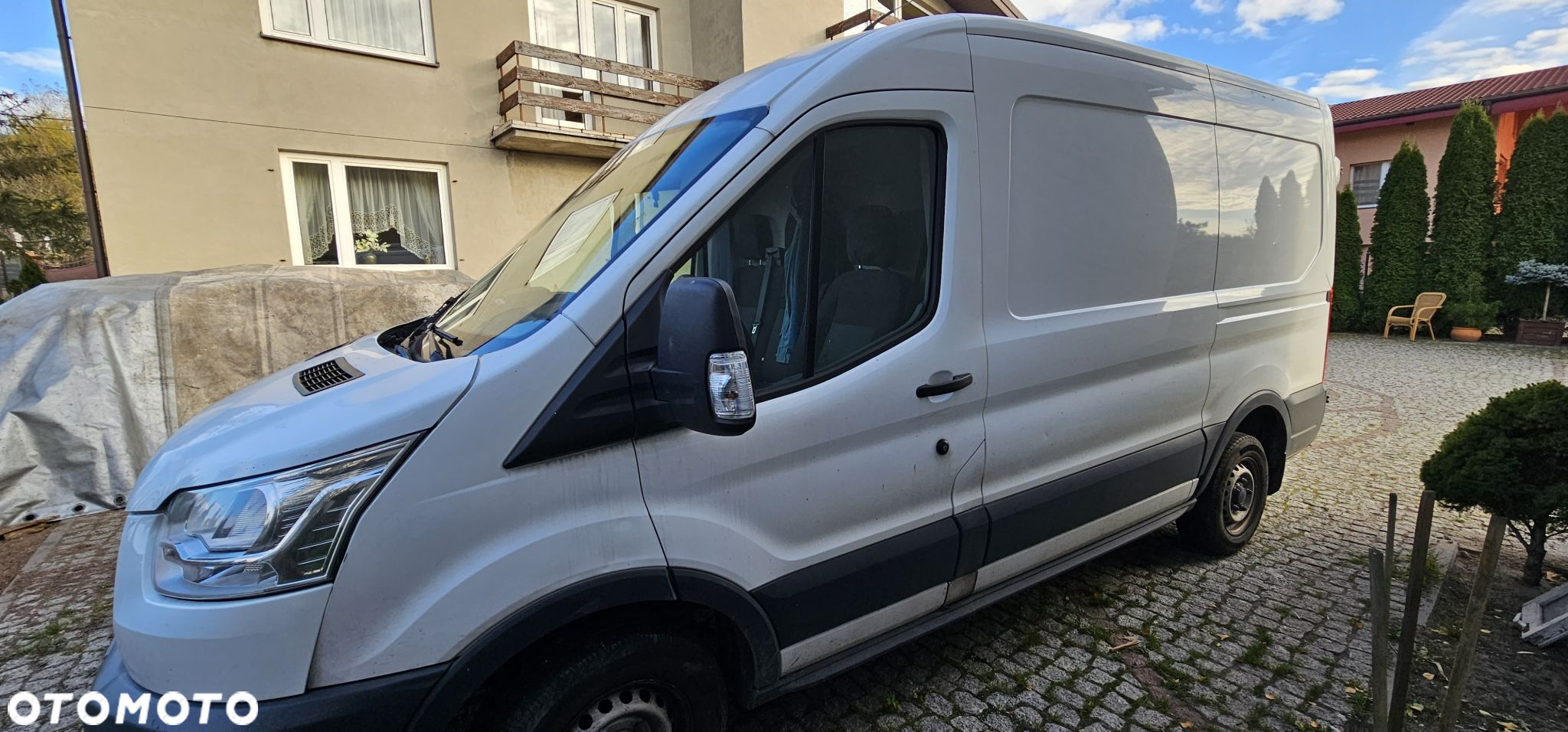 ĆWIARTKA BŁOTNIK PRAWY TYŁ LEWY DRZWI TRANSIT MK8 - 2