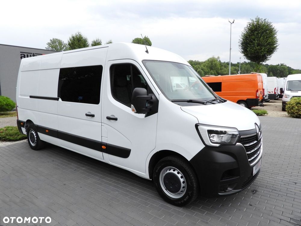 Renault MASTER FURGON BRYGADÓWKA 7 MIEJSC LEDY KLIMATYZACJA  135KM - 5