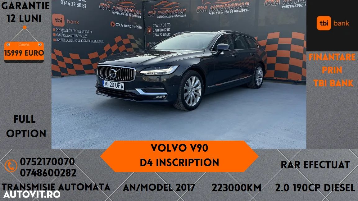 Volvo V90 D4 Geartronic Inscription - 1