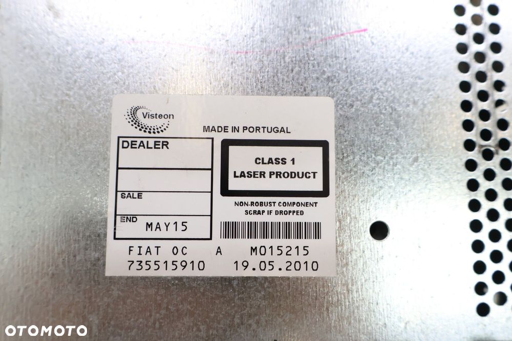 FIAT BRAVO II RADIO 735515910 - 4